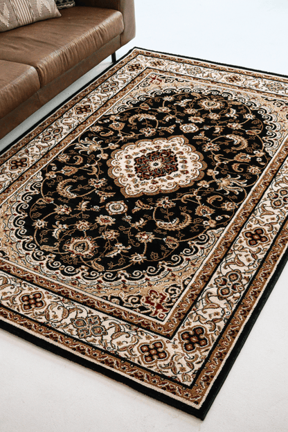 Tapis Palais Noir | Iranshar | Série Royal Persian