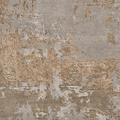 Tapis Bronze Twilight | Laine et soie de luxe, noué à la main