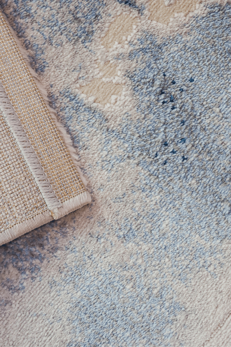 Tapis de luxe Aura Céleste | Série Carlton Modern