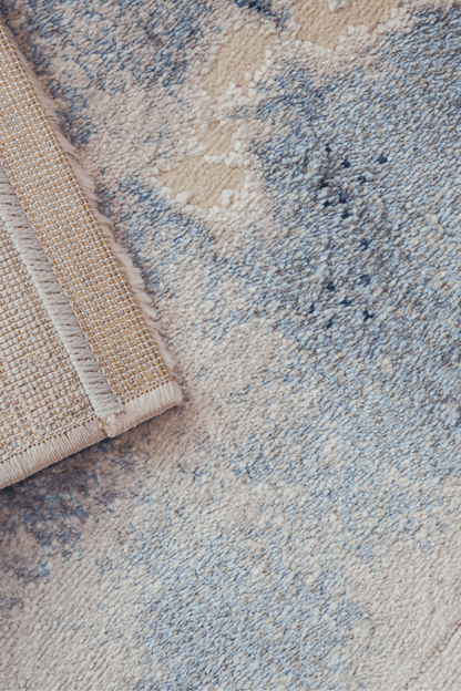 Tapis de luxe Aura Céleste | Série Carlton Modern