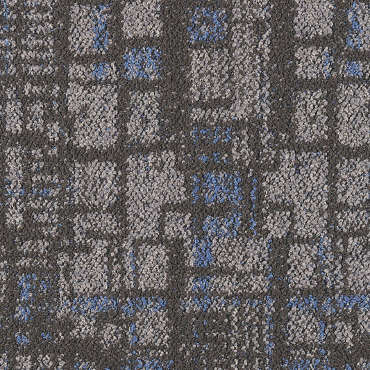 Confort | Bleu | Dalles de moquette pour bureau