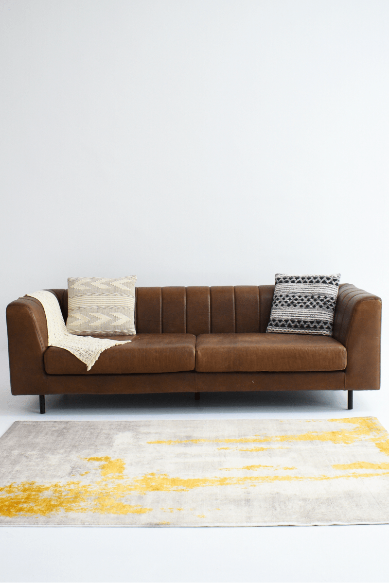 Tapis Gold Splash | Moderne | Série Polyfibre Cachemire