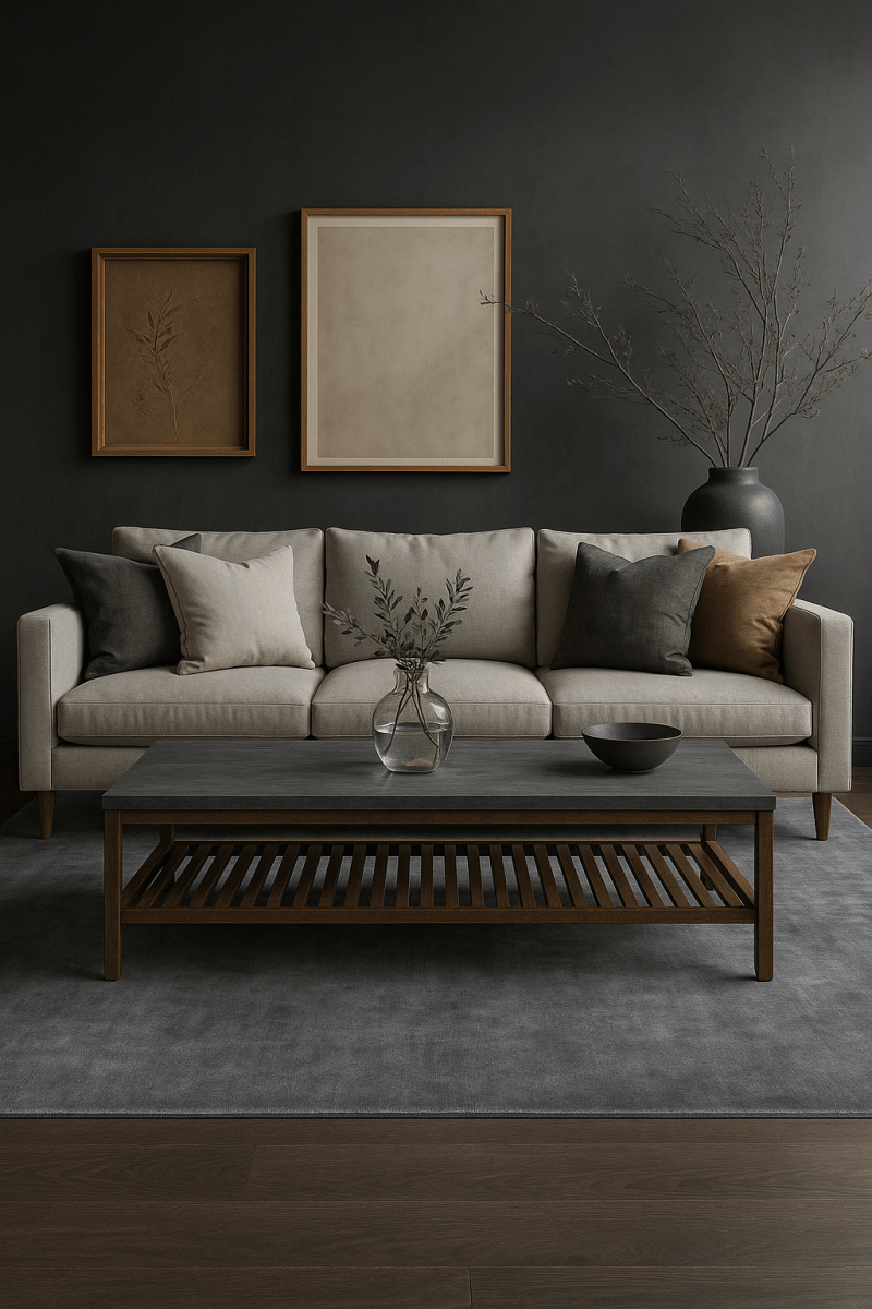 Pierre grise tissée à la main en 100 % TENCEL™