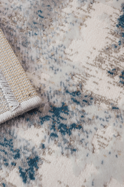 Tapis de luxe Oceanic Whispers | Série Carlton Modern