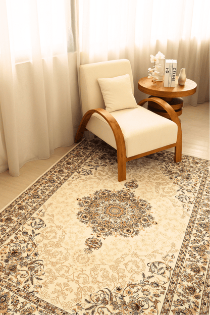Tapis Royal Ivory | Persan | Série Polyfibre Cachemire