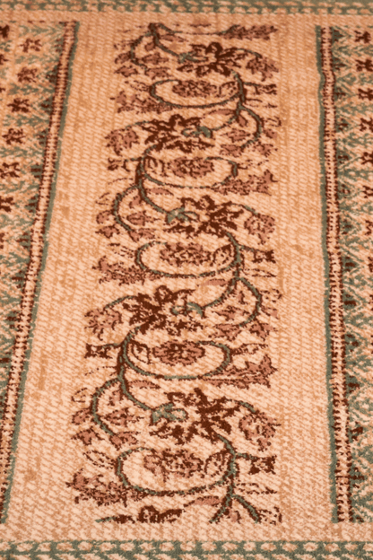 Tapis à motifs floraux rustiques | Série Wilton Dyed