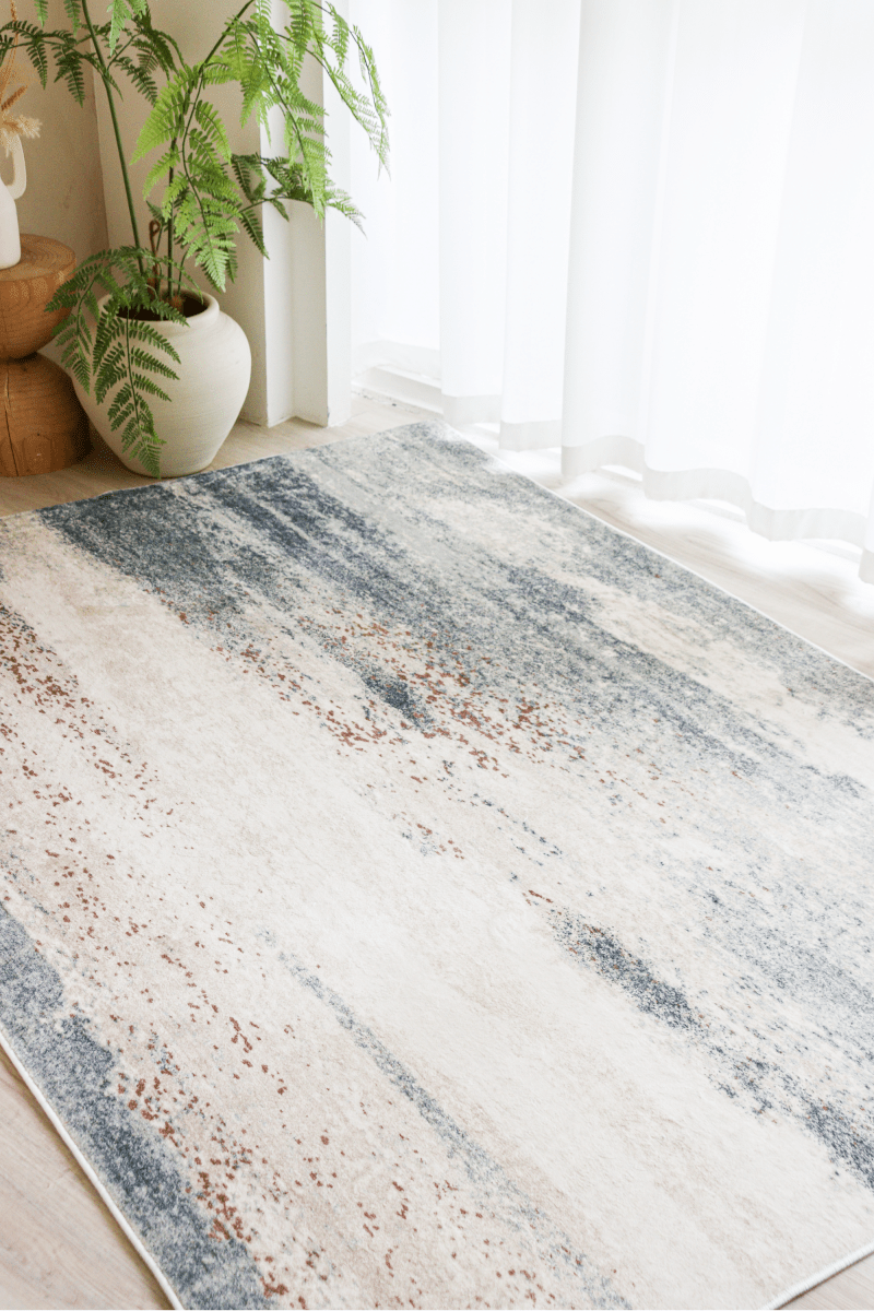 Tapis Rustic Horizon | Moderne | Série Polyfibre Cachemire