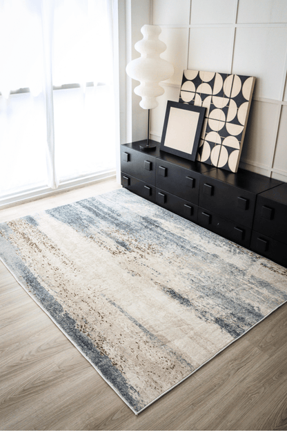 Tapis Rustic Horizon | Moderne | Série Polyfibre Cachemire