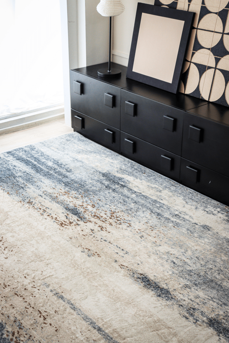 Tapis Rustic Horizon | Moderne | Série Polyfibre Cachemire