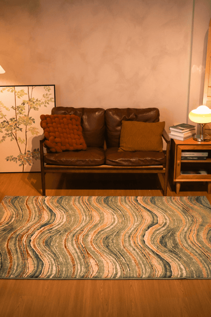 Tapis Seaside Drift | Série Wilton Dyed