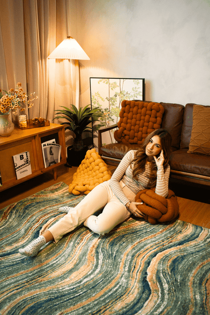 Tapis Seaside Drift | Série Wilton Dyed