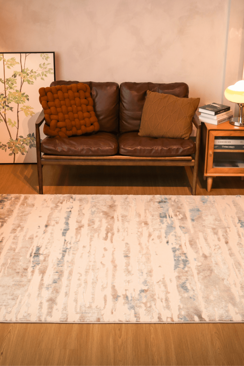 Tapis de luxe Serene Stream | Série Carlton Modern