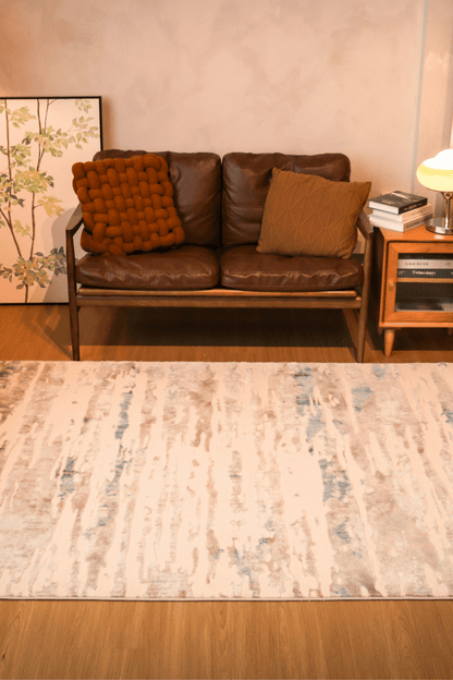 Tapis de luxe Serene Stream | Série Carlton Modern