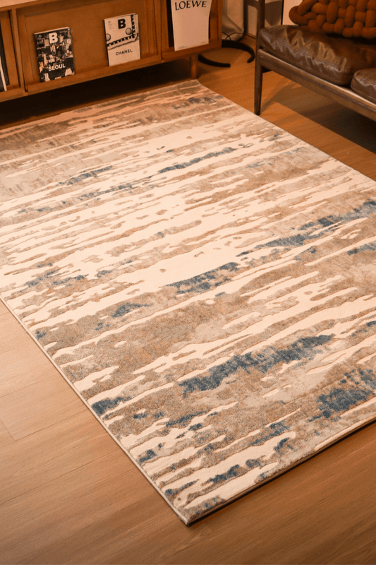 Tapis de luxe Serene Stream | Série Carlton Modern