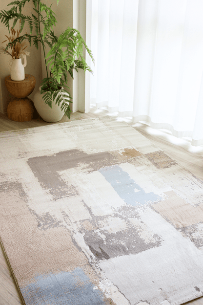 Tapis de luxe en toile intemporelle | Série Carlton Modern