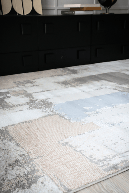 Tapis de luxe en toile intemporelle | Série Carlton Modern
