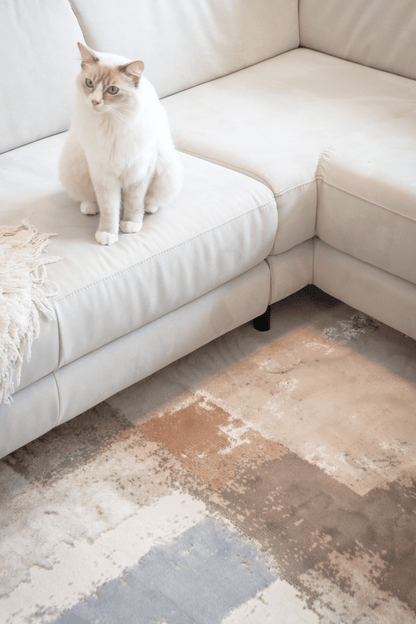 Tapis de luxe en toile intemporelle | Série Carlton Modern