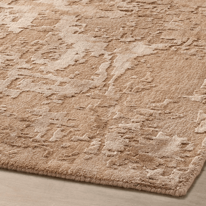 Tapis relique toscan | Laine et soie de luxe, noué à la main