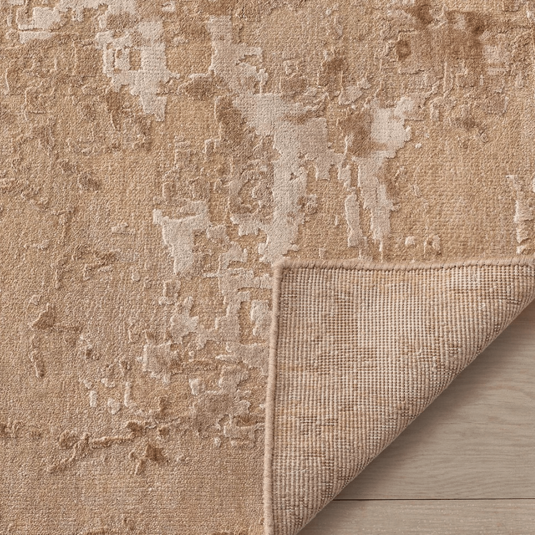 Tapis relique toscan | Laine et soie de luxe, noué à la main