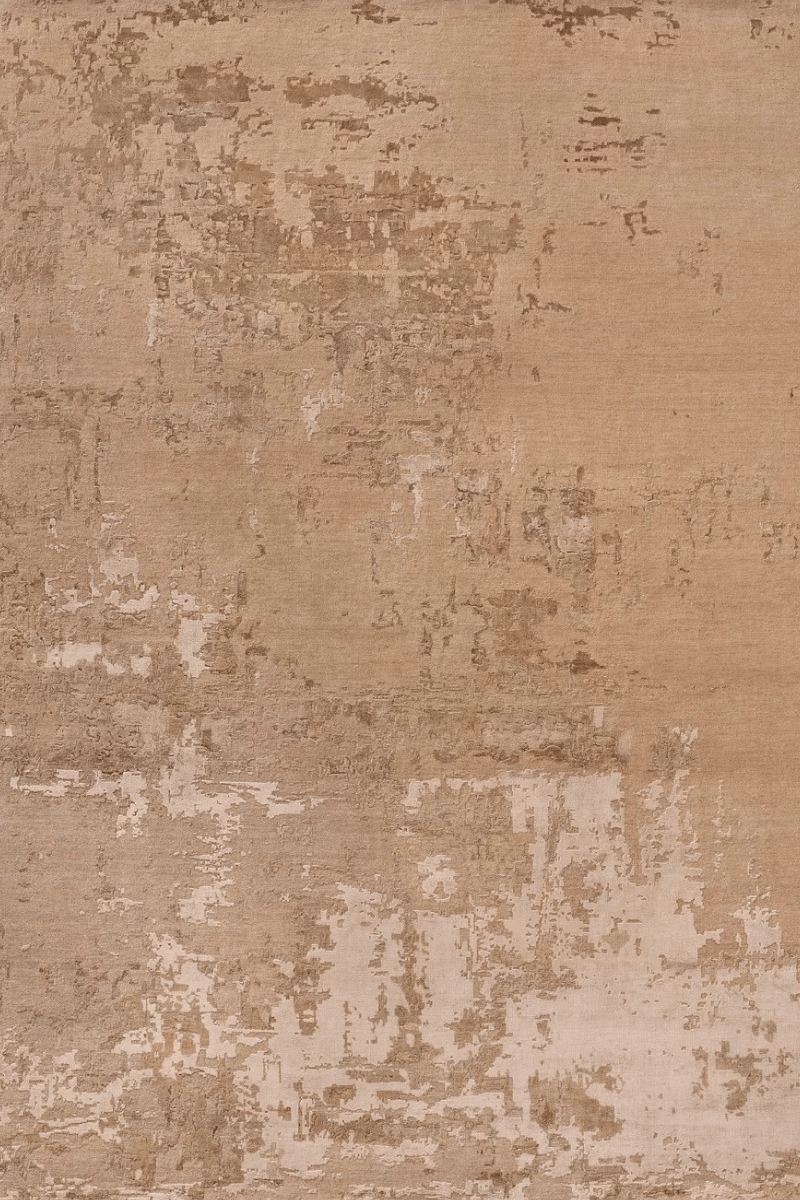 Tapis relique toscan | Laine et soie de luxe, noué à la main