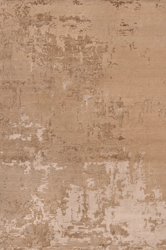 Tapis relique toscan | Laine et soie de luxe, noué à la main