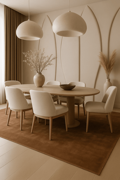 Bois de noyer tissé à la main en 100 % TENCEL™