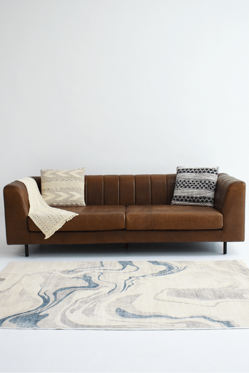 Tapis Water Flow | Moderne | Série Polyfibre Cachemire