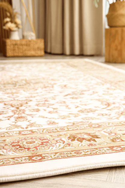 Tapis Majesté Or Blanc | Ankara | Série Royal Persian